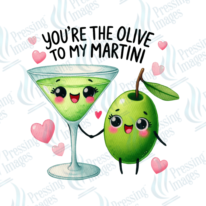 UVD 2101 You're the olive to my martini - Pressing Images