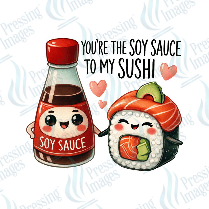 UVD 2104 You're the soy sauce to my sushi - Pressing Images