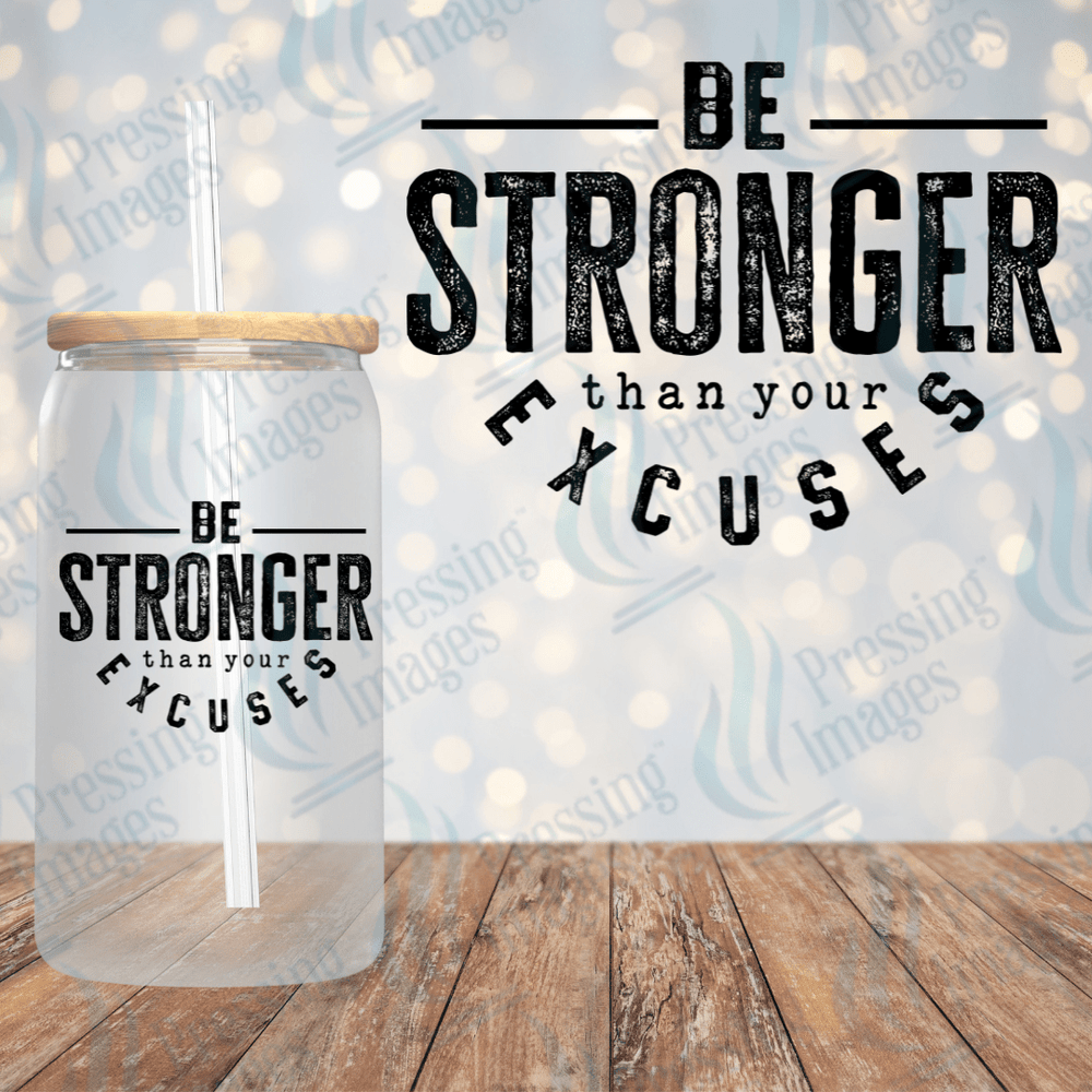 UVD 2110 Be stronger than your excuses - Pressing Images