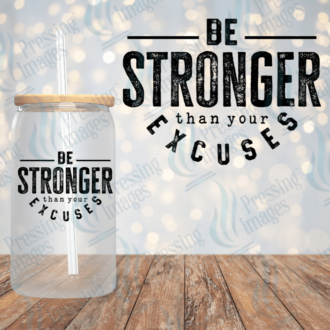 UVD 2110 Be stronger than your excuses - Pressing Images