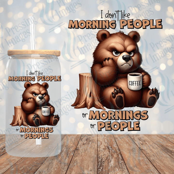 UVD 2114 Bear morning people - Pressing Images