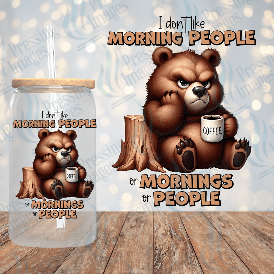 UVD 2114 Bear morning people - Pressing Images