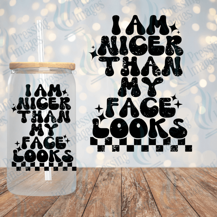 UVD 2119 I am nicer than my face looks - Pressing Images