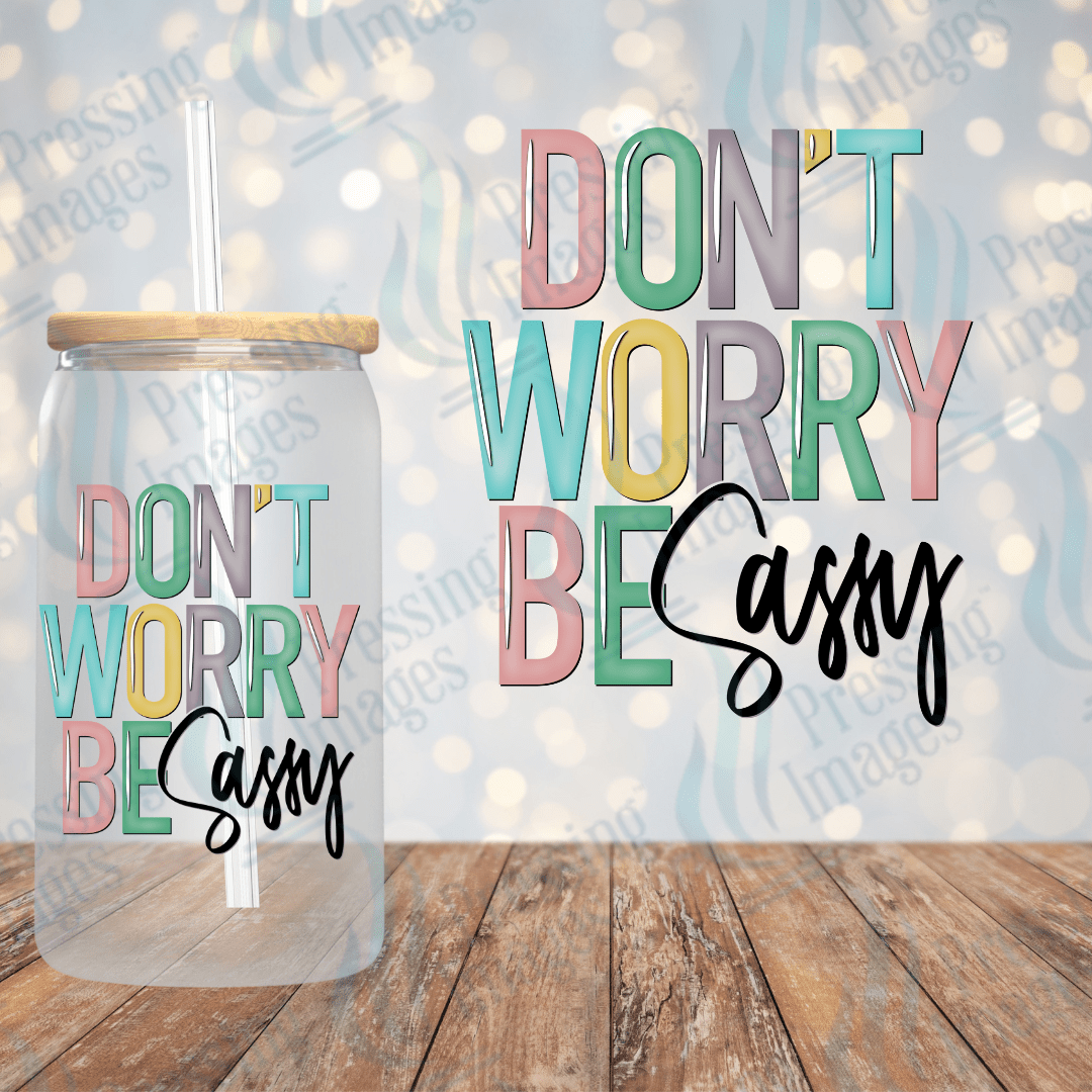 UVD 2127 Don't worry be sassy - Pressing Images