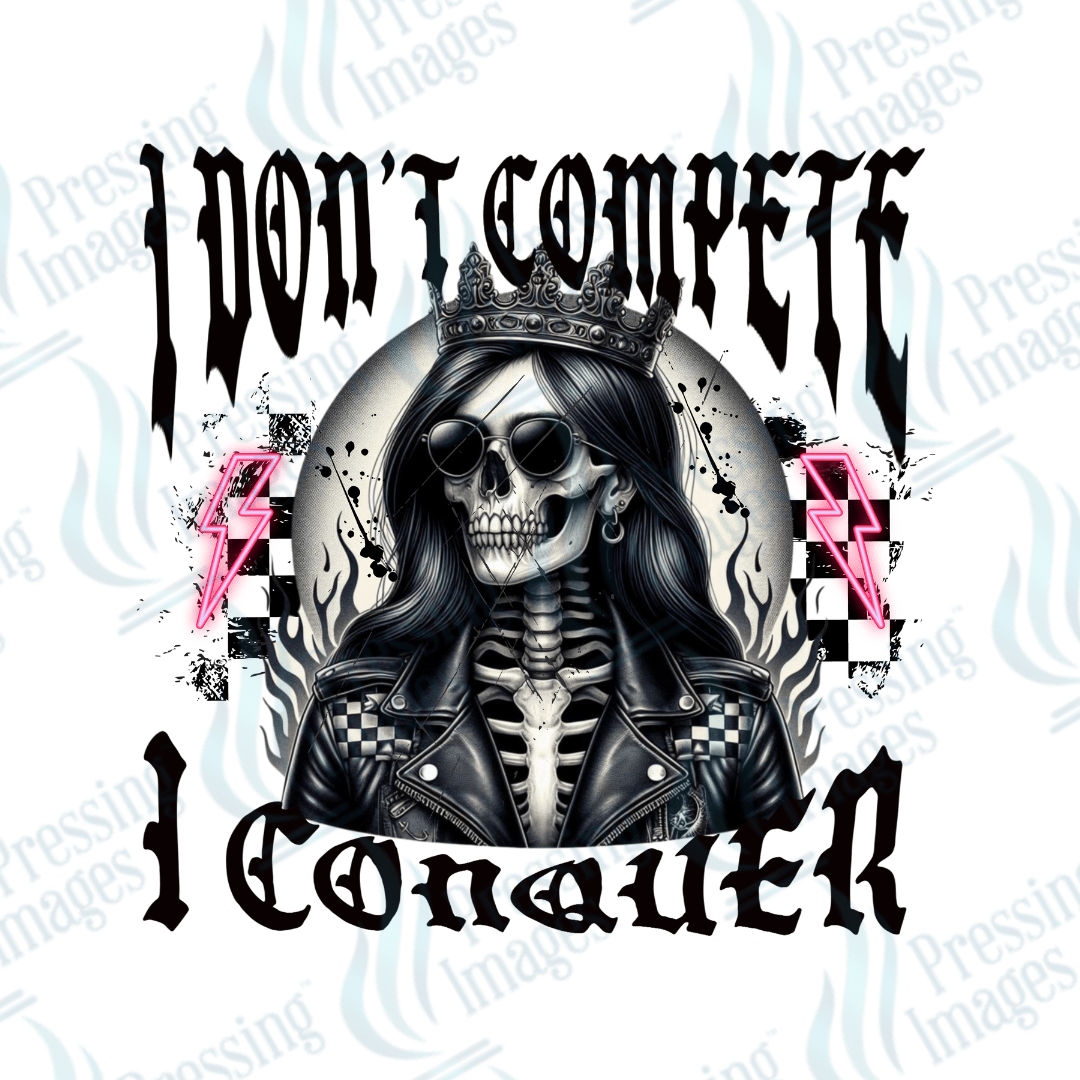 UVD 2129 I don't compete I conquer - Pressing Images