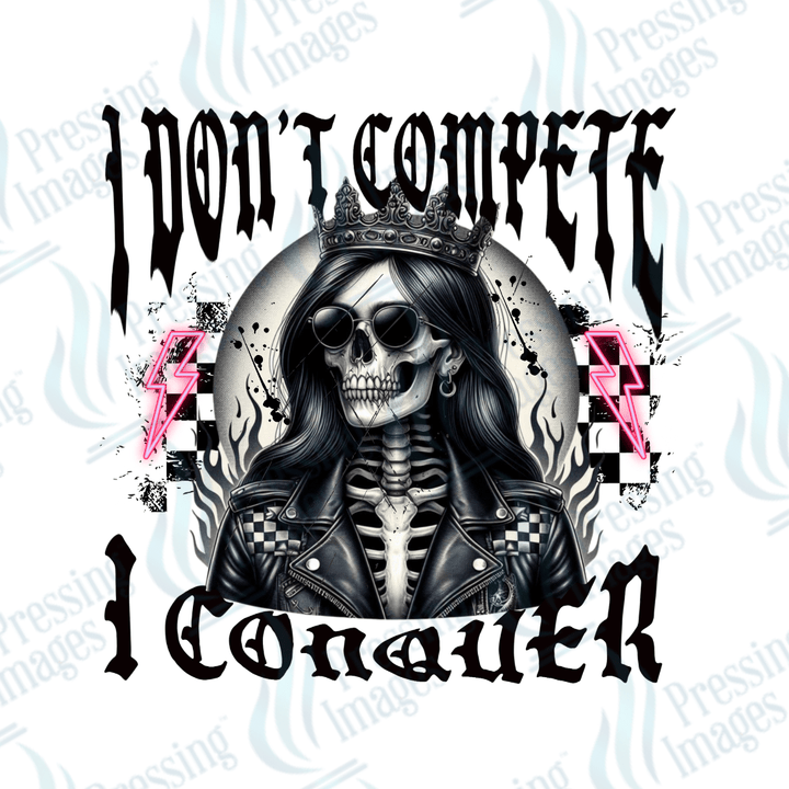 UVD 2129 I don't compete I conquer - Pressing Images