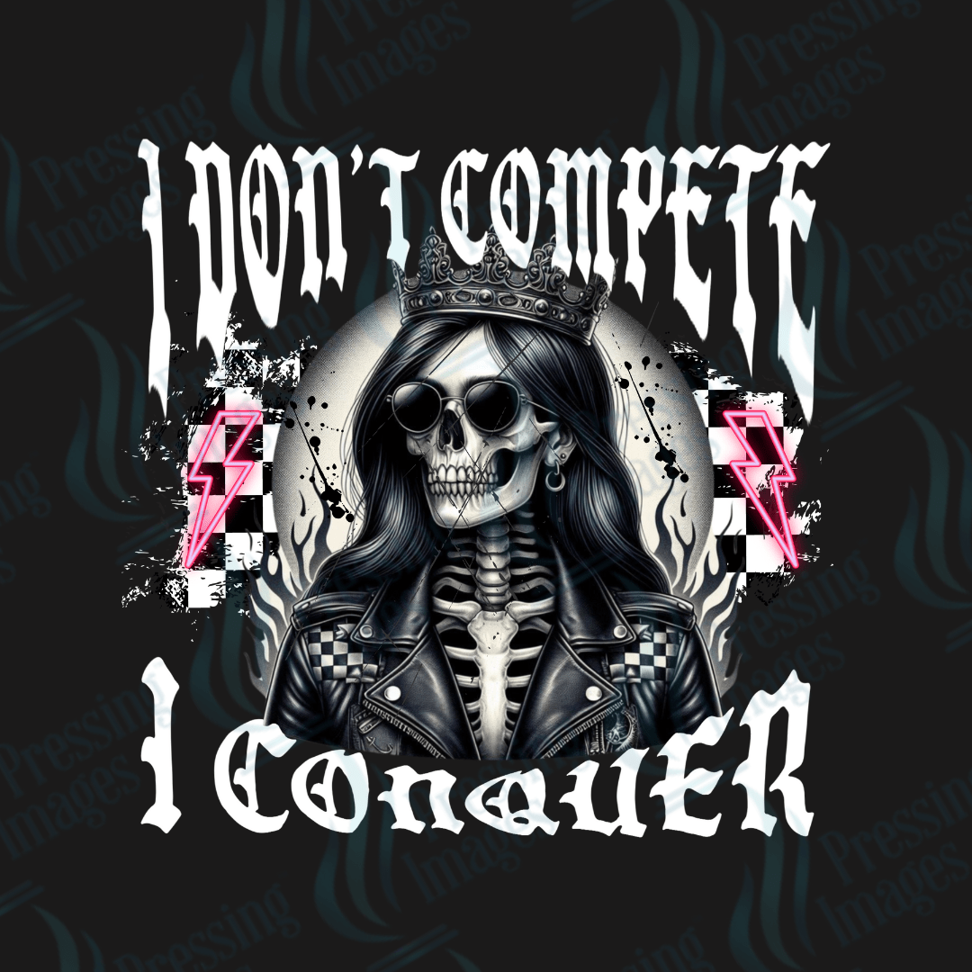 UVD 2129 I don't compete I conquer - Pressing Images