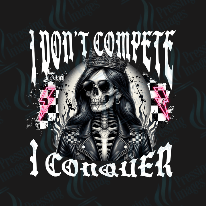 UVD 2129 I don't compete I conquer - Pressing Images