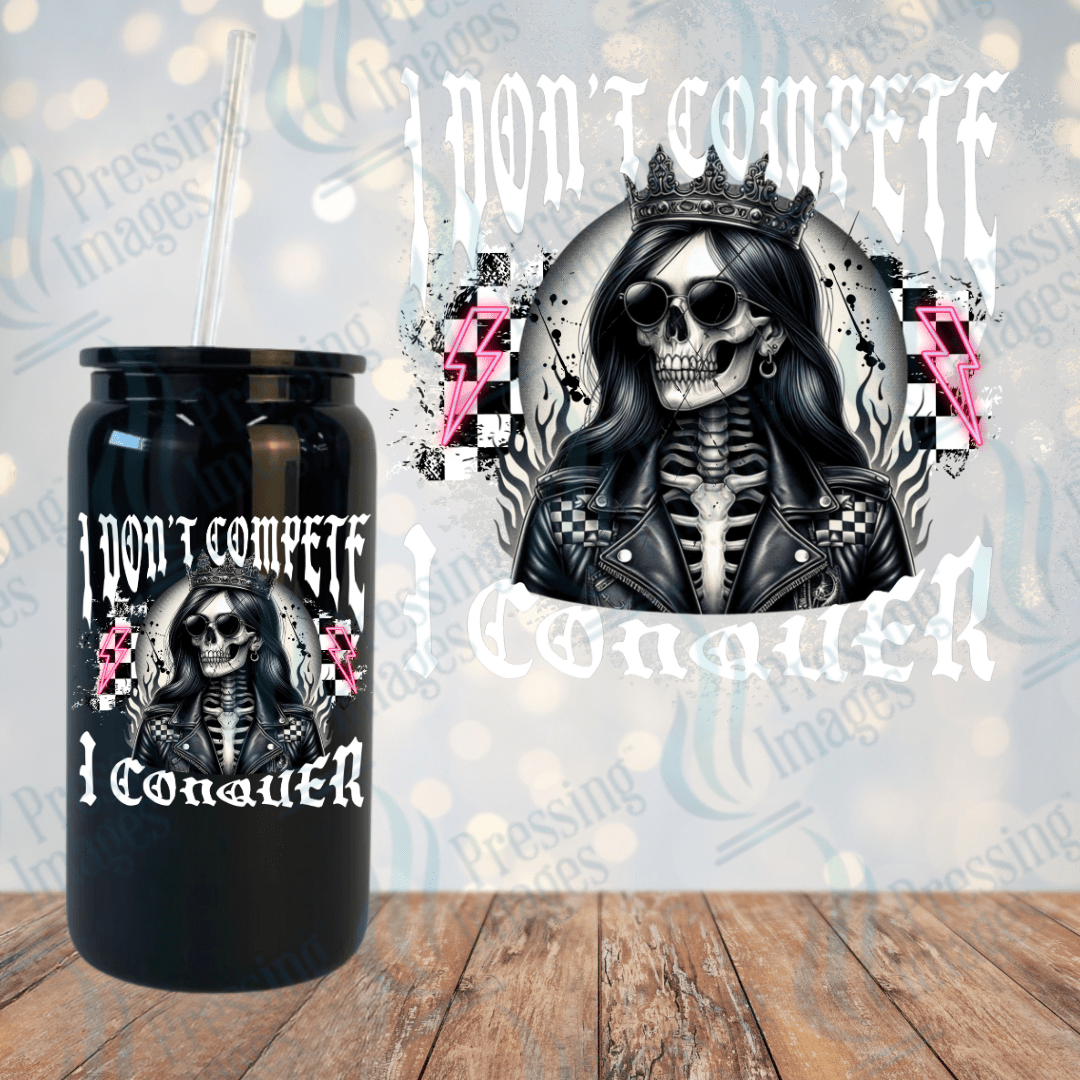 UVD 2129 I don't compete I conquer - Pressing Images