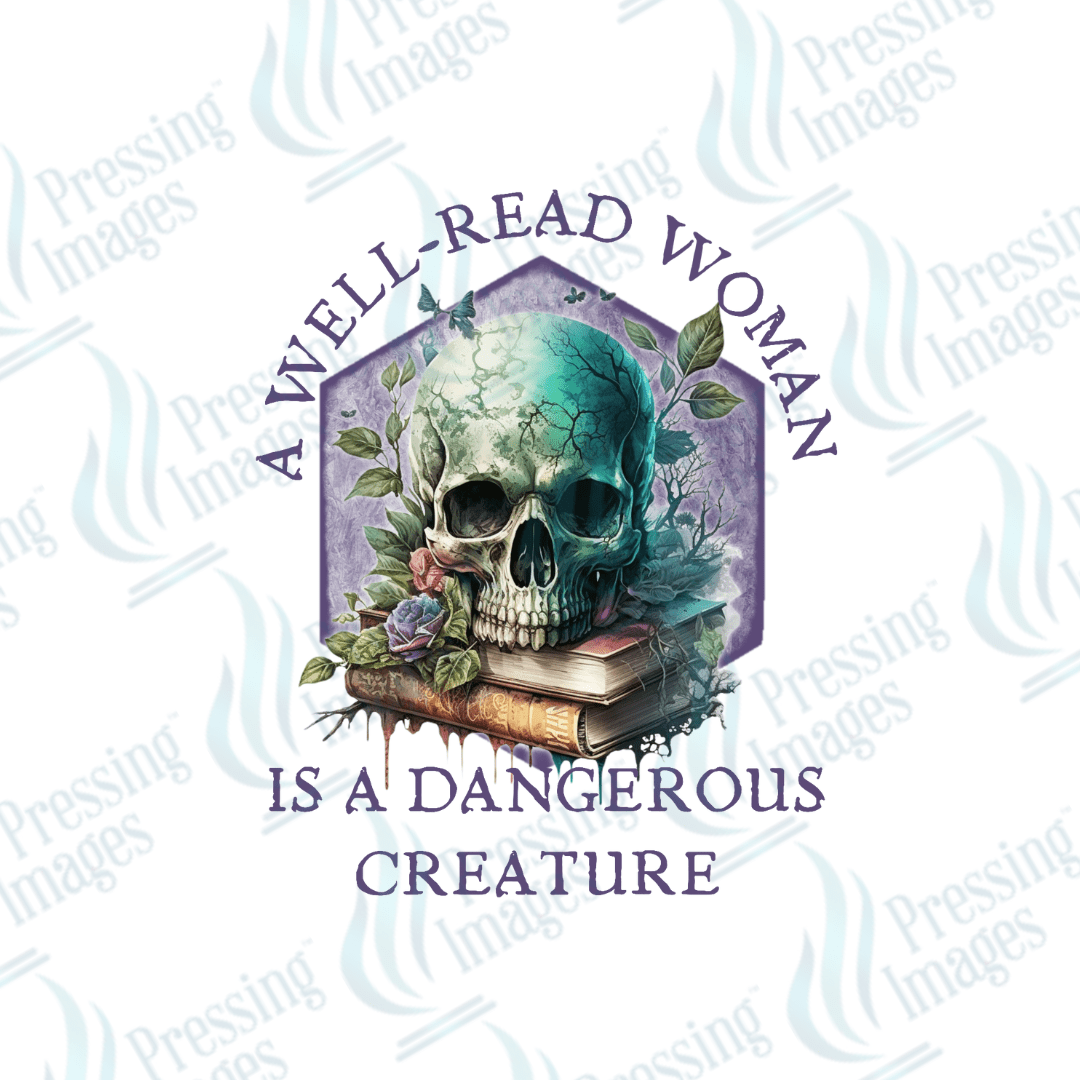 UVD 2136 A well read woman - Pressing Images