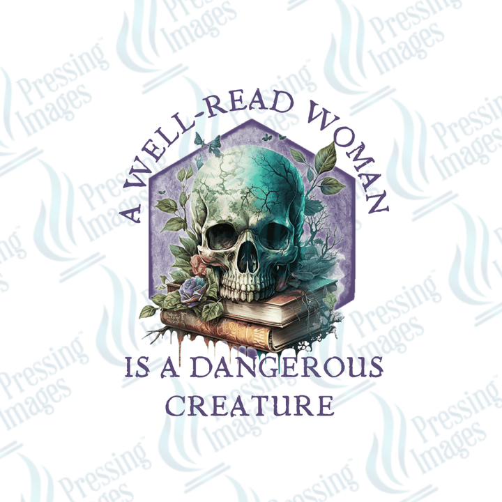 UVD 2136 A well read woman - Pressing Images