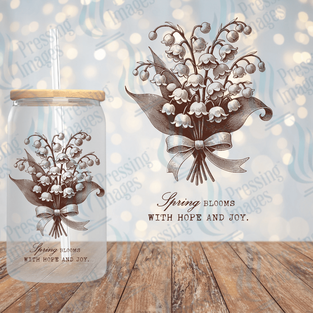 UVD 2146 Vintage Flowers - Pressing Images