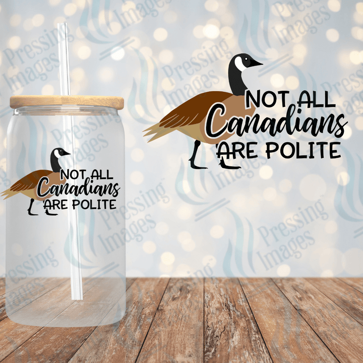 UVD 2159 Not All Canadians Are Polite - Pressing Images