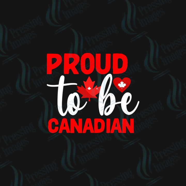 UVD 2166 Proud To Be Canadian - Pressing Images