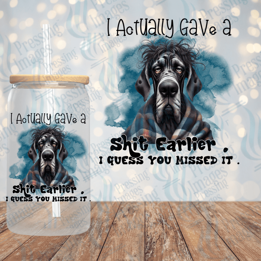 UVD 2186 I Actually Gave Shit Earlier - Pressing Images