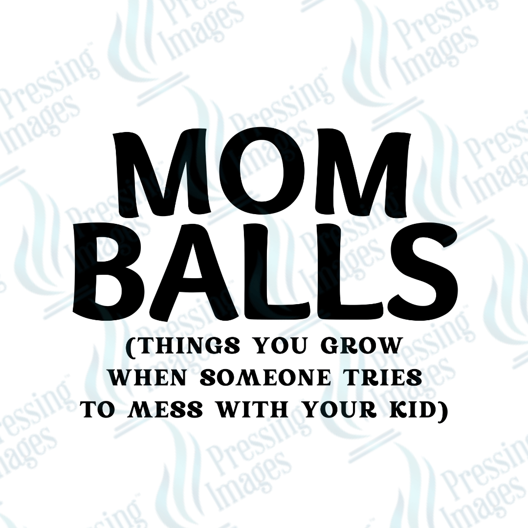 UVD 2192 Mom Balls - Pressing Images