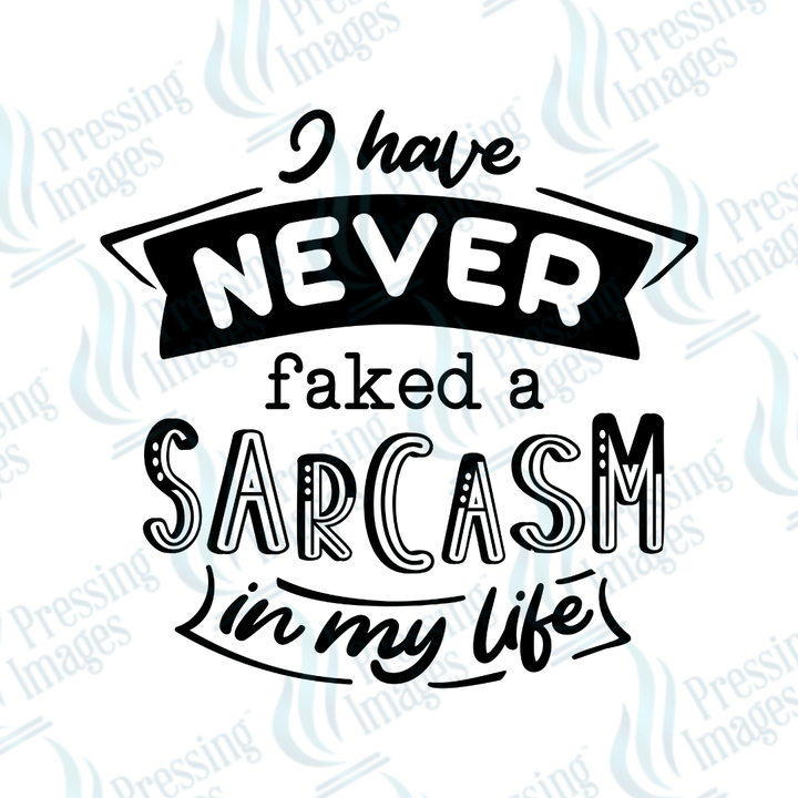 UVD 2193 Never Faked A Sarcasm - Pressing Images