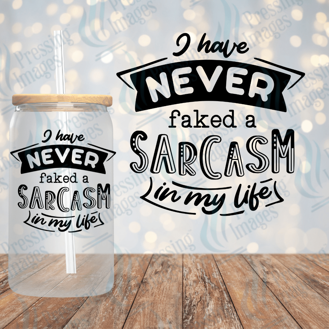 UVD 2193 Never Faked A Sarcasm - Pressing Images