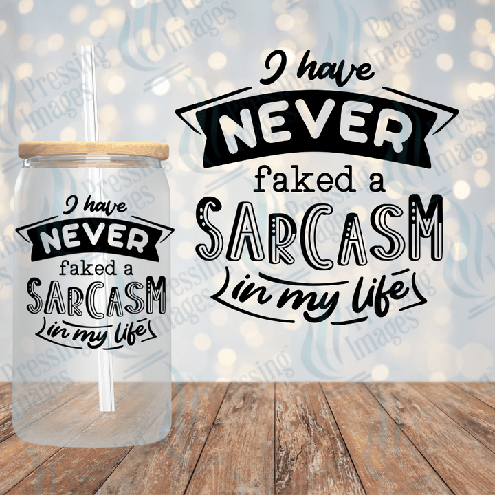 UVD 2193 Never Faked A Sarcasm - Pressing Images