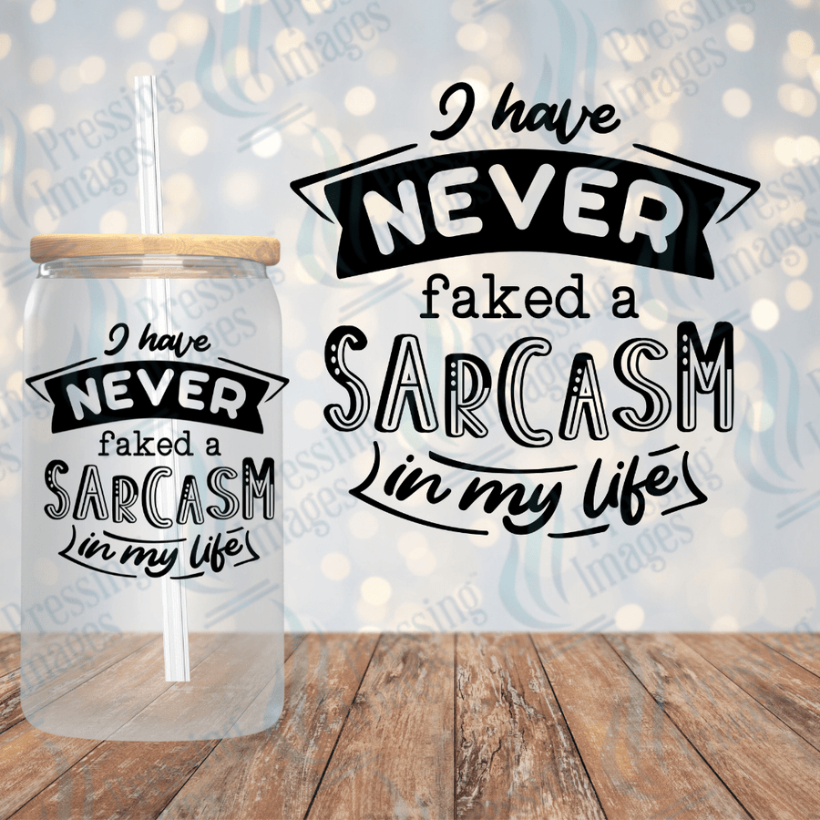 UVD 2193 Never Faked A Sarcasm - Pressing Images