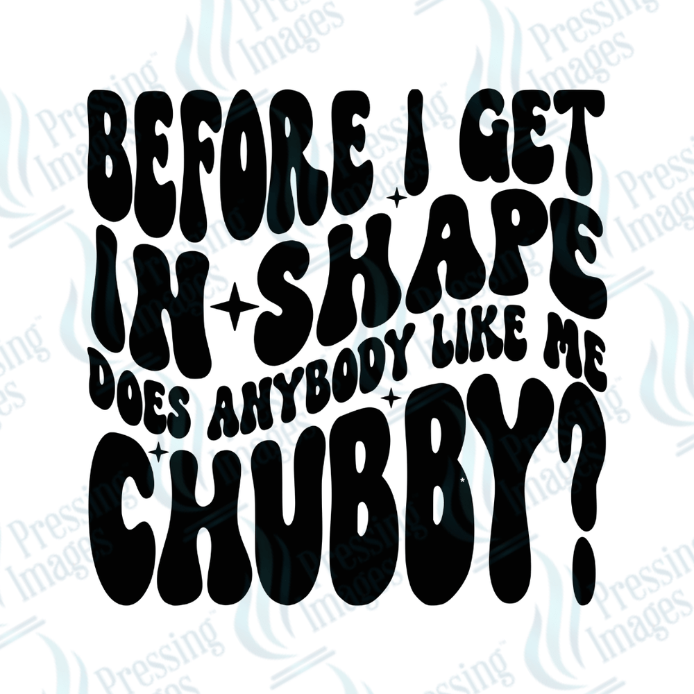 UVD 2197 Before I Get In Shape - Pressing Images