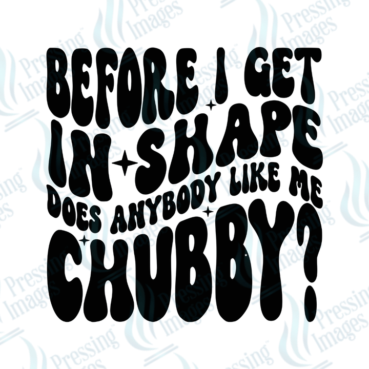 UVD 2197 Before I Get In Shape - Pressing Images