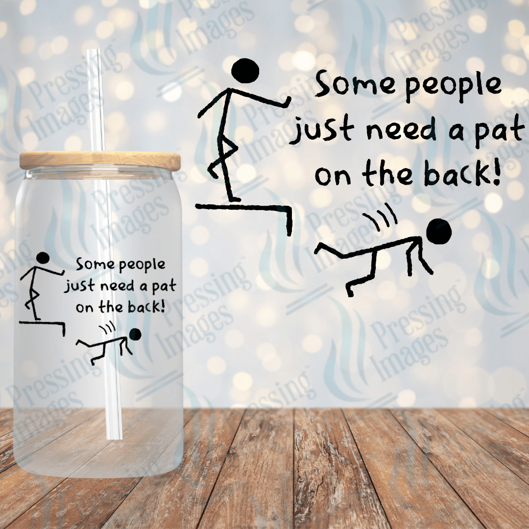 UVD 2203 Pat On The Back - Pressing Images