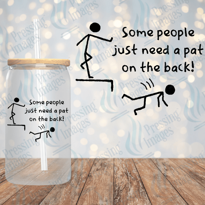 UVD 2203 Pat On The Back - Pressing Images