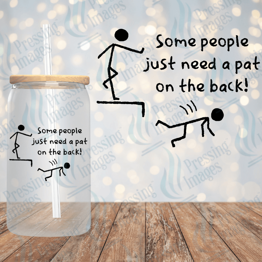 UVD 2203 Pat On The Back - Pressing Images