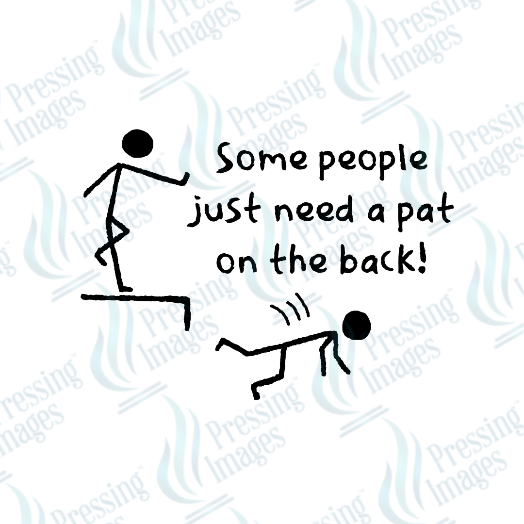 UVD 2203 Pat On The Back - Pressing Images