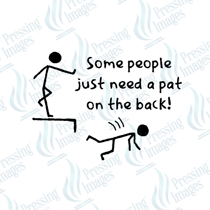 UVD 2203 Pat On The Back - Pressing Images