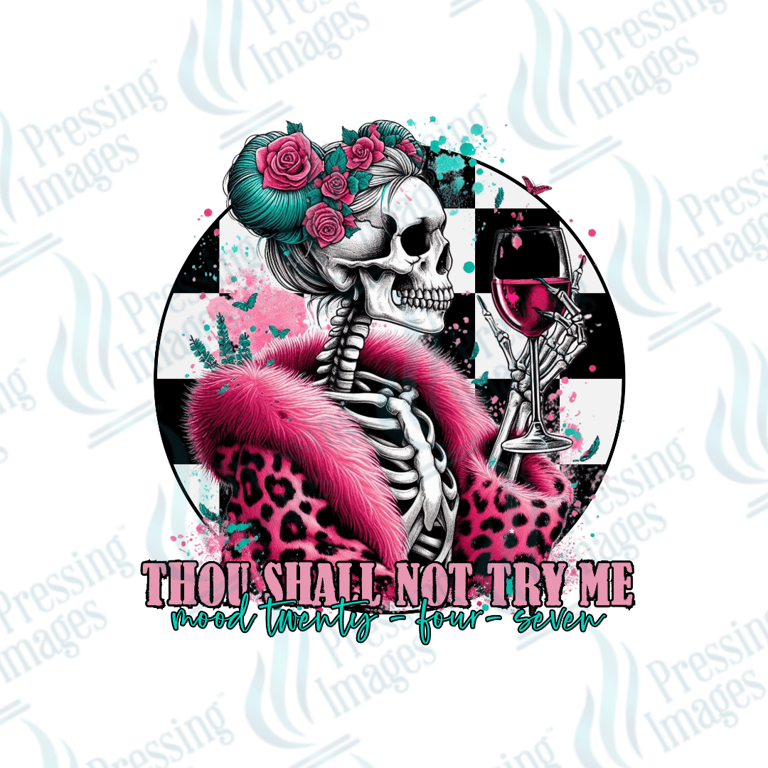 UVD 2206 Thou Shalt Not Try Me - Pressing Images