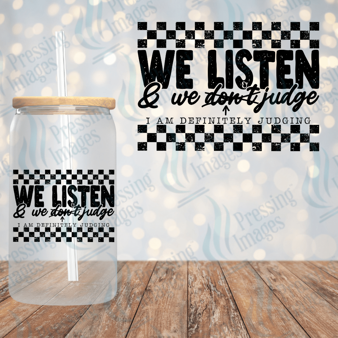 UVD 2207 We Listen - Pressing Images