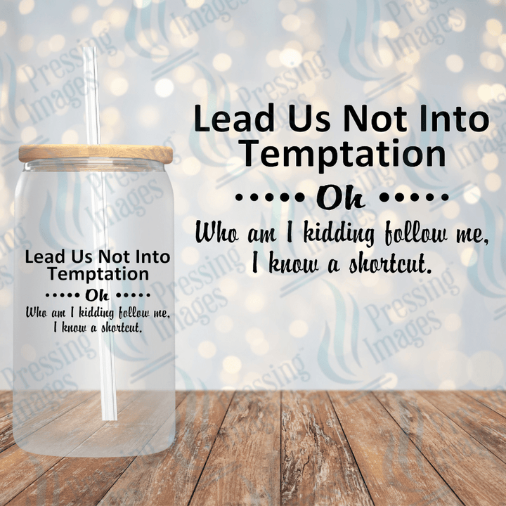 UVD 2210 Lead Us Not Into Temptation - Pressing Images