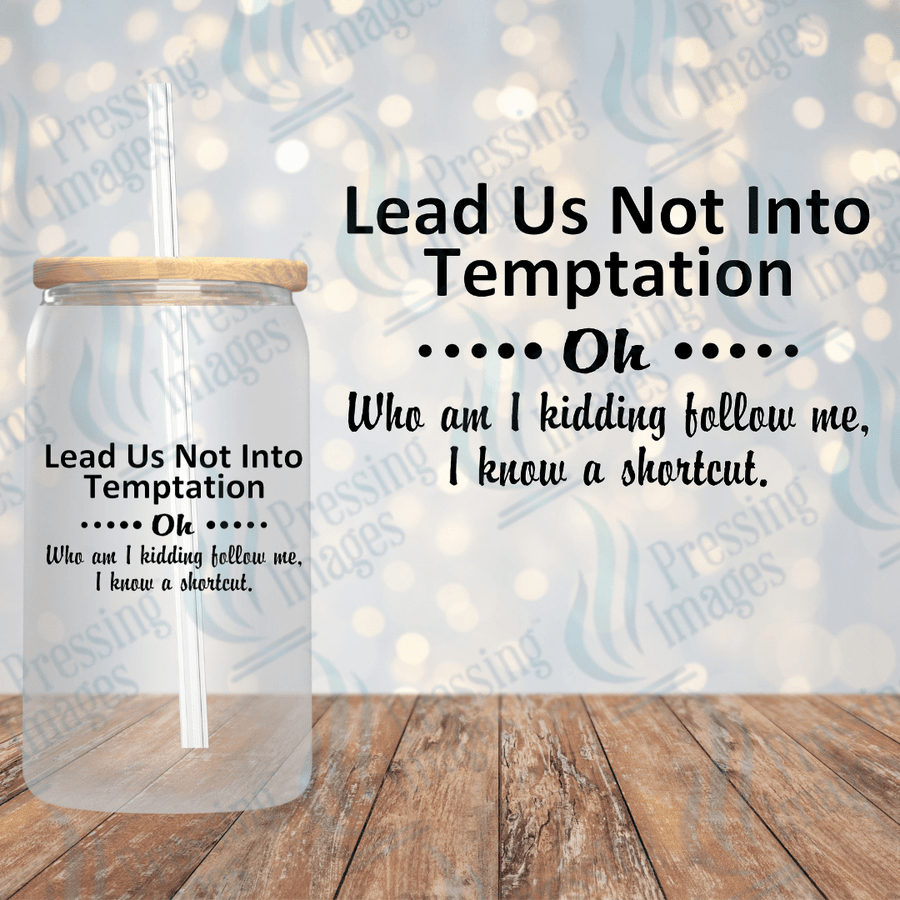 UVD 2210 Lead Us Not Into Temptation - Pressing Images