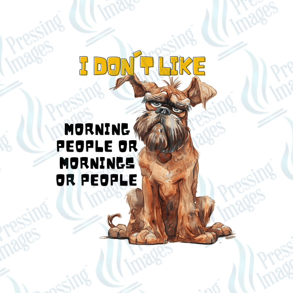 UVD 2211 I Don't Like Morning People - Pressing Images