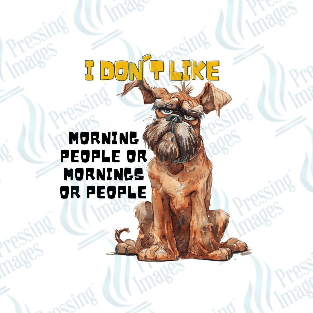 UVD 2211 I Don't Like Morning People - Pressing Images