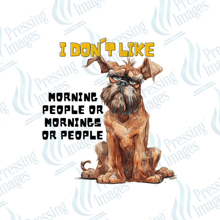 UVD 2211 I Don't Like Morning People - Pressing Images
