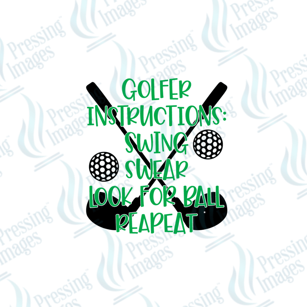 UVD 2215 Golfer - Pressing Images