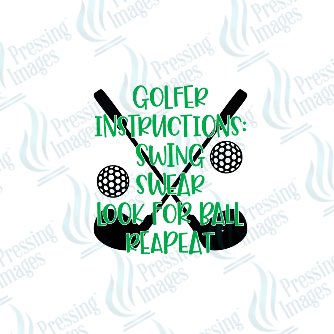 UVD 2215 Golfer - Pressing Images