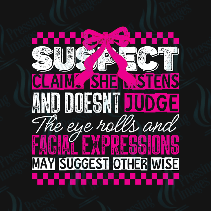 UVD 2221 Suspect - Pressing Images