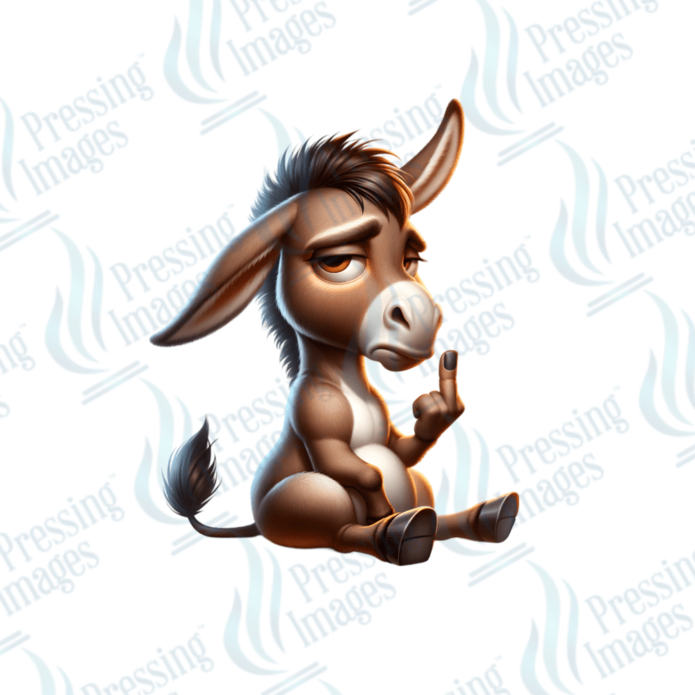 UVD 2224 Grumpy Donkey - Pressing Images