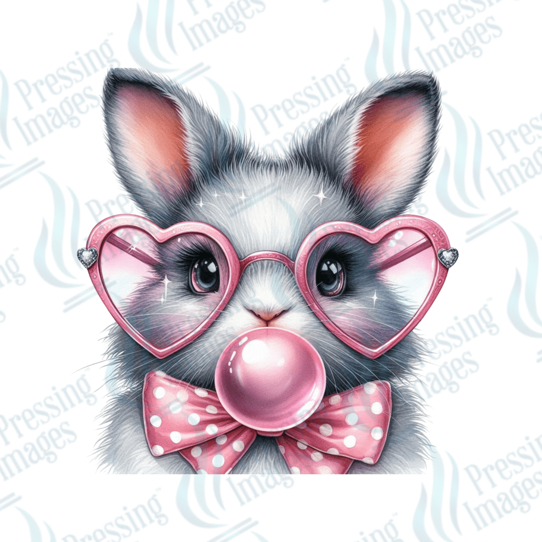 UVD 2226 Bunny Heart Glasses - Pressing Images