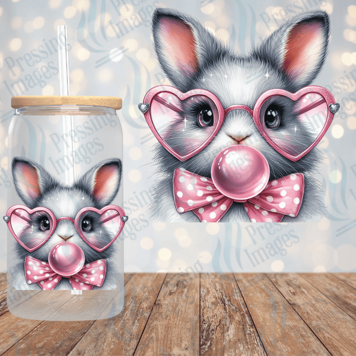 UVD 2226 Bunny Heart Glasses - Pressing Images