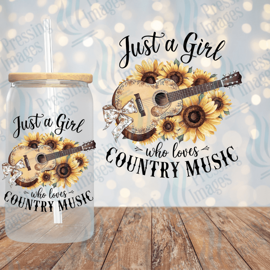 UVD 2229 Just a Girl Who Loves Country Music - Pressing Images