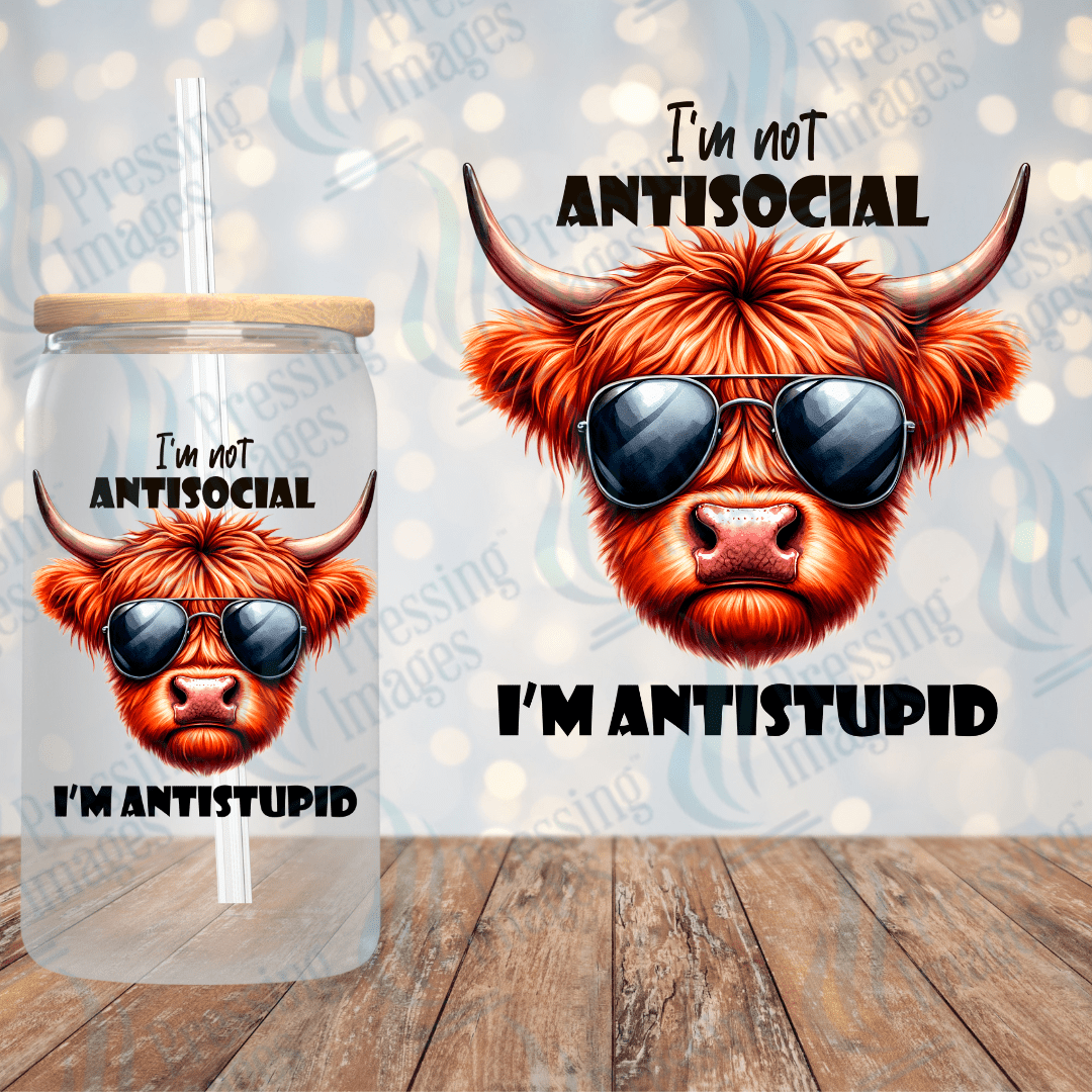 UVD 2234 I'm Not Antisocial - Pressing Images