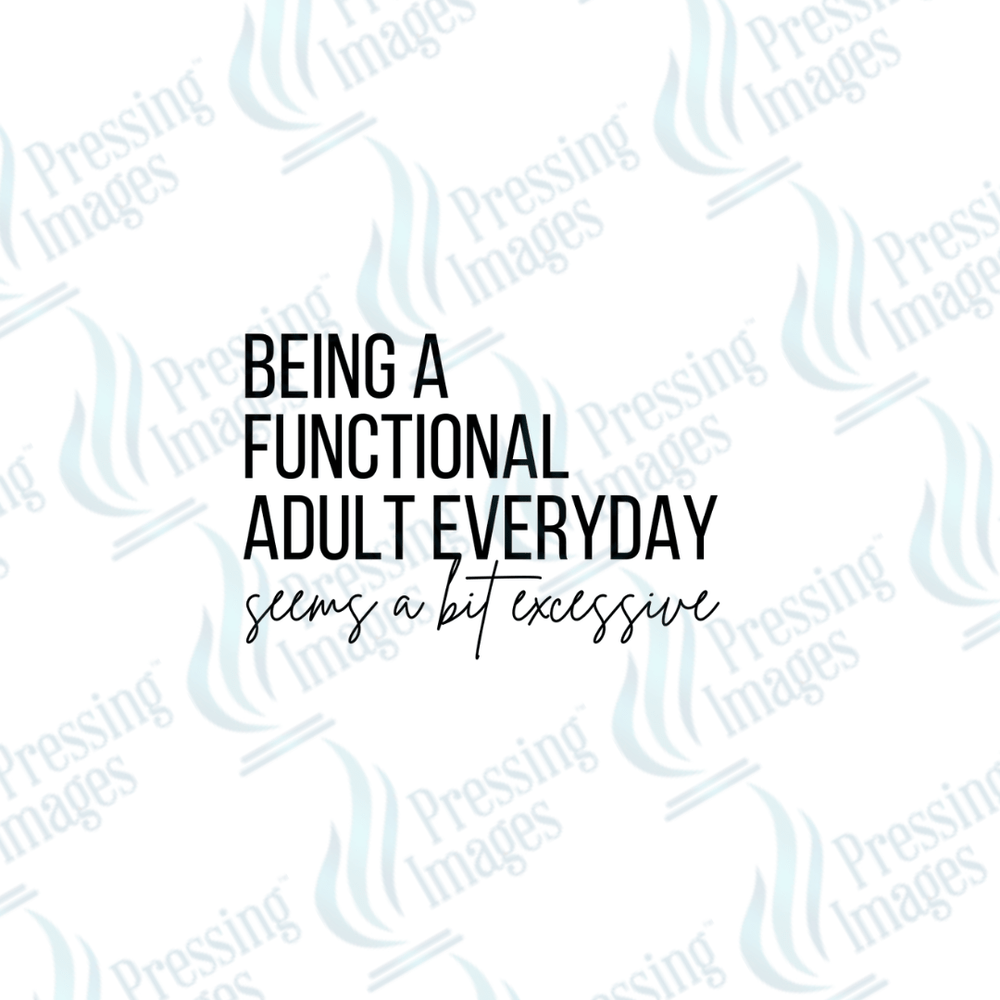 UVD 2236 Being Adult Everyday - Pressing Images