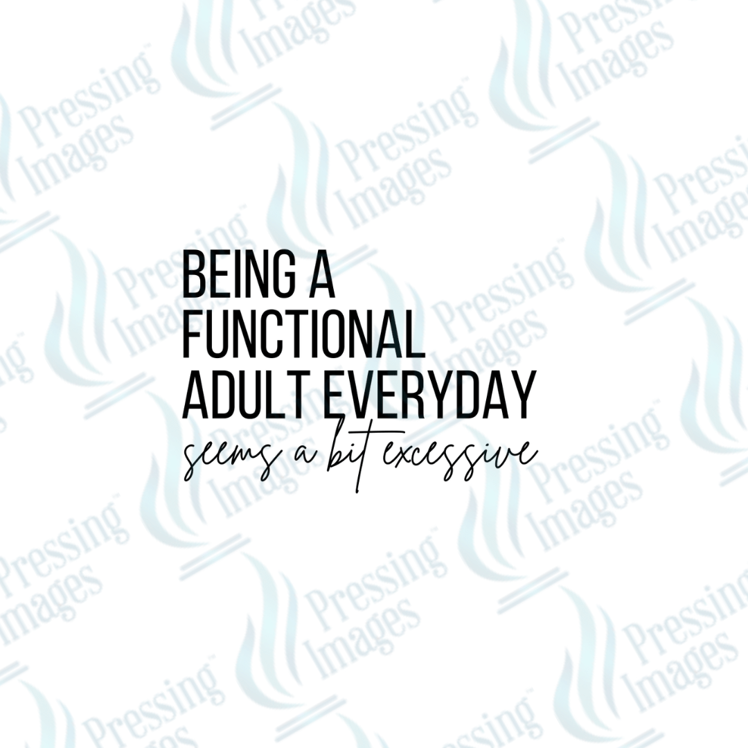 UVD 2236 Being Adult Everyday - Pressing Images