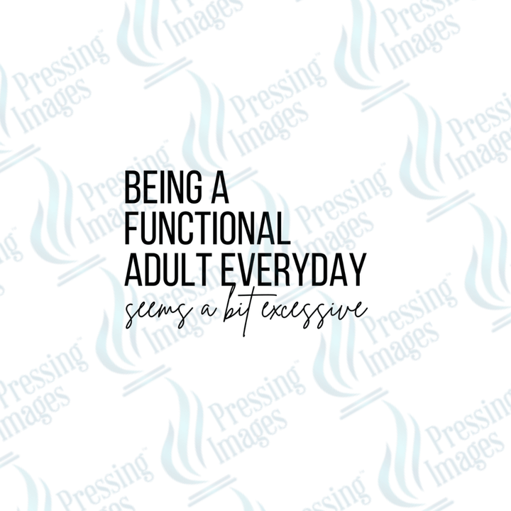 UVD 2236 Being Adult Everyday - Pressing Images