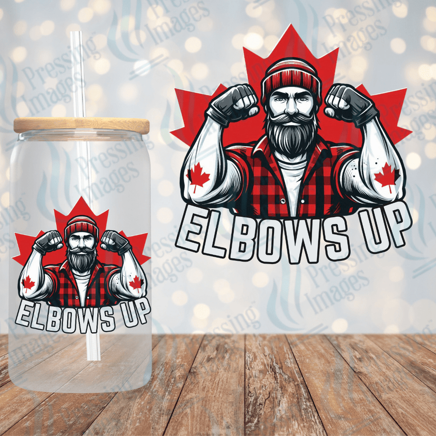 UVD 2250 Elbows Up Male Lumberjack - Pressing Images